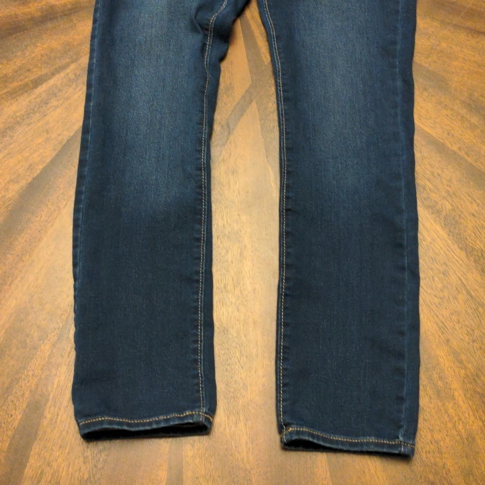 Old Navy Girls Skinny Jeans Size 10-12 Regular Dark Wash Pull-On Jeggings - Picture 6 of 12